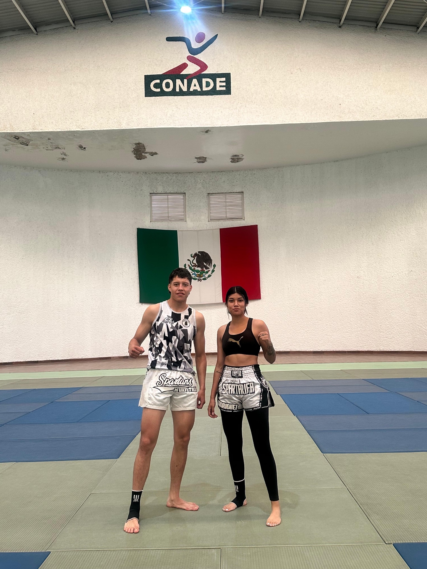 Peleadores del DiamanTeam en el CONADE